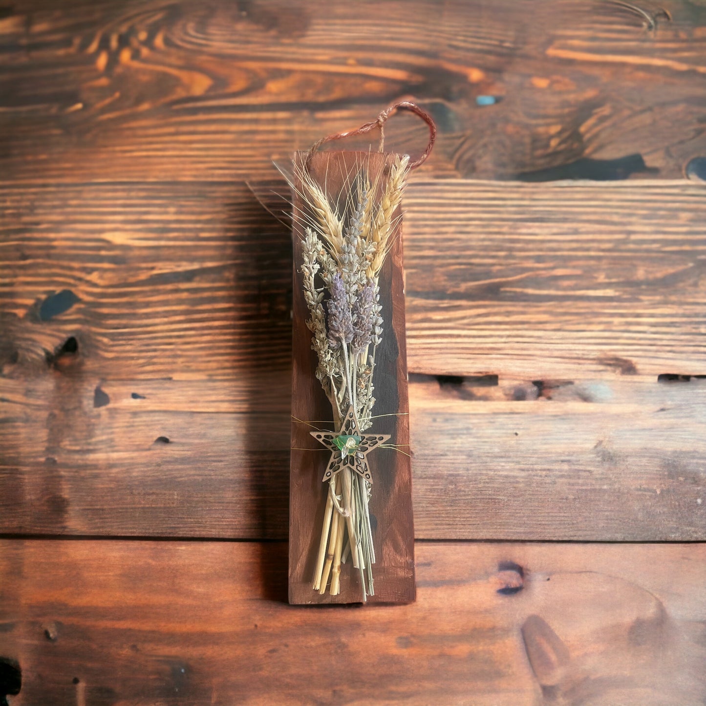 5-points herbal wall hanging